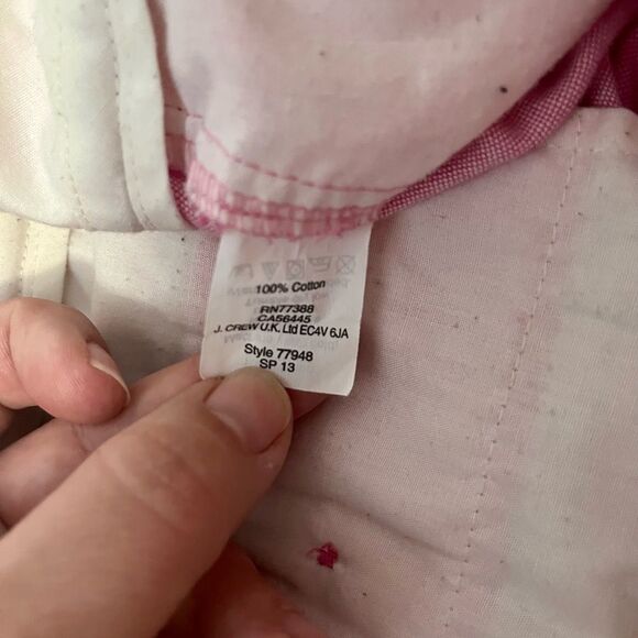 🟢J. Crew Factory Pink City Fit Shorts Size 4 - Picture 6 of 6